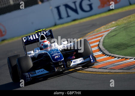 Williams' Kazuki Nakajima während des Großen Preises von Australien im Albert Park, Melbourne, Australien. Stockfoto