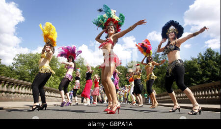 Westend Festival Stockfoto