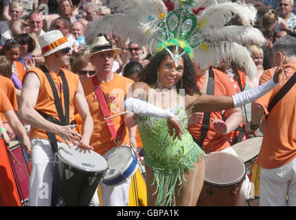 Westend Festival Stockfoto