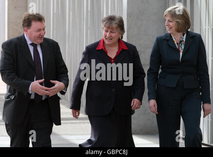 Konservative fordern allgemeine elction Stockfoto