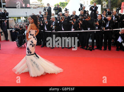 Kerry Washington kommt zur Premiere des neuen Films Coco Chanel und Igor Strawinsky, während der Filmfestspiele von Cannes, im Palais de Festival in Cannes, Frankreich. Stockfoto