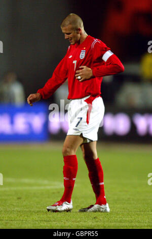 Fußball - FIFA World Cup 2006-Qualifikation - Gruppe Six - Polen V England Stockfoto