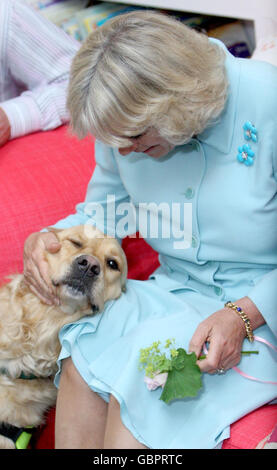 Herzogin von Cornwall besucht Helen & Douglass House Stockfoto