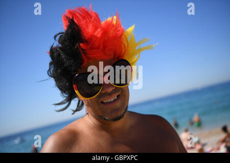 Lyon, Frankreich. 6. Juli 2016. Danilo von Portugal während der UEFA EURO 2016 Semi final Fußball-match zwischen Portugal und Wales am Stade de Lyon in Lyon, Frankreich, 6. Juli 2016. Foto: Christian Charisius/Dpa/Alamy Live News Stockfoto