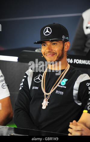 Silverstone im Vereinigten Königreich. 7. Juli 2016. British Grand Prix Formel 1, Silverstone im Vereinigten Königreich. Bildnachweis: Kevin Bennett/Alamy Live-Nachrichten Stockfoto