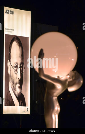 Karlovy Vary, Tschechien. 7. Juli 2016. Atmosphäre während der 51. internationalen Filmfestival Karlovy Vary in Karlsbad, Tschechische Republik, 7. Juli 2016. © Slavomir Kube es/CTK Foto/Alamy Live-Nachrichten Stockfoto