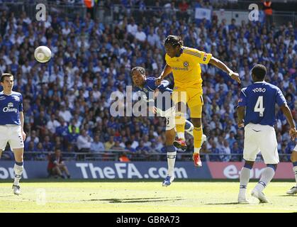 Fußball - Pokal - Finale - Chelsea V Everton - Wembley-Stadion Stockfoto