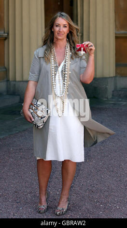 Investitur am Buckingham Palace Stockfoto