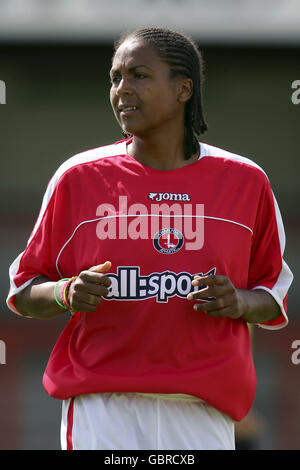 Fußball - FA Nationwide Women's Premier League - Charlton Athletic gegen Liverpool. Carmaine Walker, Charlton Athletic Stockfoto