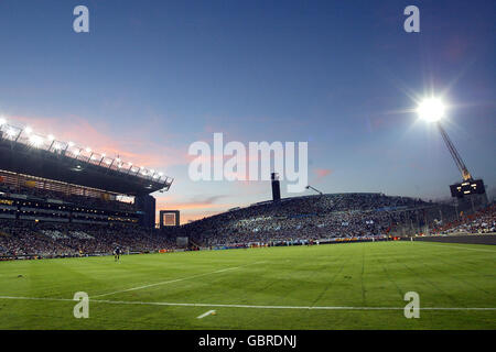 Fußball - Französische Premiere Division - Olympique Marseille gegen Metz. Das Stade Velodrome, Heimstadion von Olympique Marseille Stockfoto