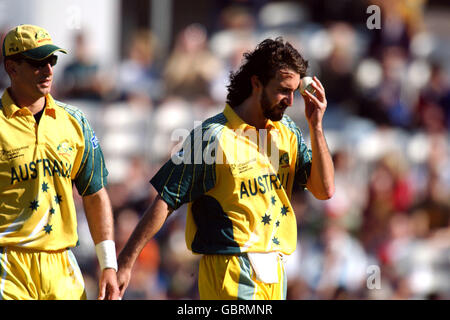 Cricket - ICC Champions Trophy 2004 - Australien / Neuseeland. Australiens Jason Gillespie Stockfoto