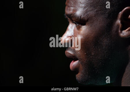 Ugo Monye von British & Irish Lions während einer Trainingseinheit an der St. David's School, Sandton Stockfoto