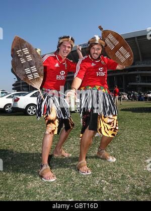 Rugby-Union - Tour Match - erster Test - Südafrika V British and Irish Lions - ABSA Stadion Stockfoto