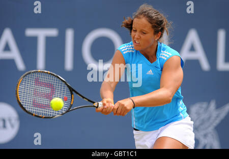 Tennis - Liverpool internationales Turnier 2009 - Tag 4 - Calderstones Park Stockfoto