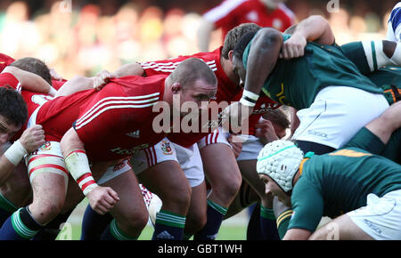 Rugby-Union - Tour Match - erster Test - Südafrika V British and Irish Lions - ABSA Stadion Stockfoto