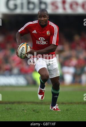 Rugby Union - Tour Match - erster Test - Südafrika gegen britische und irische Löwen - ABSA Stadium. Ugo Monye, britische und irische Löwen Stockfoto