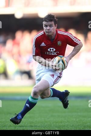 Rugby Union - Tour Match - erster Test - Südafrika gegen britische und irische Löwen - ABSA Stadium. Brian O'Driscoll, britische und irische Löwen Stockfoto