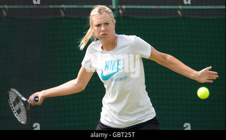 Tennis - Wimbledon Championships 2009 - Vorschau - der All England Lawn-Tennis and Croquet Club Stockfoto