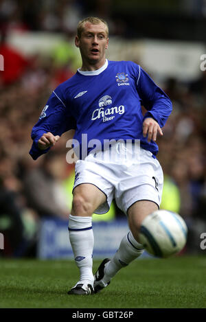 Fußball - FA Barclays Premiership - Everton gegen Middlesbrough. Tony Hibbert, Everton Stockfoto