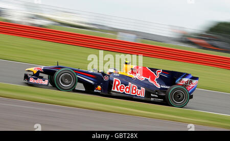 Motorsport - Formel-1-Weltmeisterschaft - Großer Preis Von Großbritannien - Rennen - Silverstone. Sebastian Vettel von Red Bull aus Deutschland beim Grand Prix von Großbritannien in Silverstone, Northamptonshire. Stockfoto