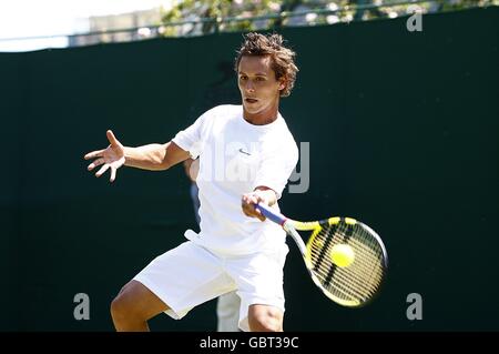 Tennis - Wimbledon Championships 2009 - Tag zwei - der All England Lawn-Tennis and Croquet Club Stockfoto