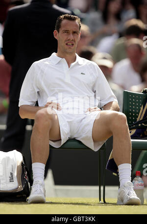 Tennis - Wimbledon Championships 2009 - Tag 3 - der All England Lawn-Tennis and Croquet Club Stockfoto