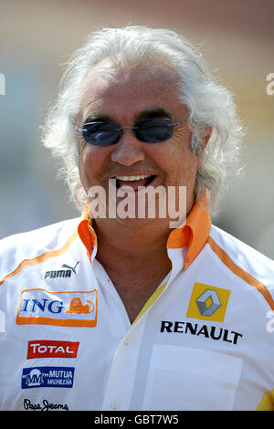 Formel-1-Autorennen - großer Preis von Monaco - Qualifikation - Circuit de Monaco. Flavio Briatore, Renault F1 Geschäftsführer Stockfoto