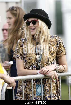 Fearne Cotton das Isle of Wight Festival, in Newport auf der Isle of Wight. Stockfoto