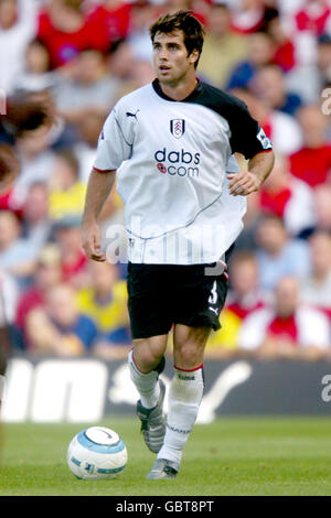 Fußball - FA Barclays Premiership - Fulham / Arsenal. Carlos Bocanegra, Fulham Stockfoto