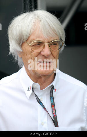 Formel-1-Autorennen - großer Preis von Monaco - Rennen - Circuit de Monaco. Bernie Ecclestone, Präsident und CEO der Formel 1 Stockfoto