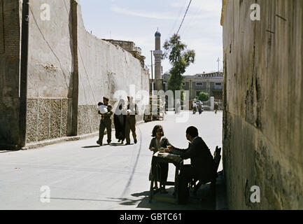 Geographie / Reisen, Irak, Bagdad, Straßenszene, 1955, Additional-Rights-Clearences-not available Stockfoto