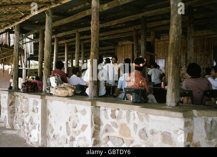 Geographie / Reisen, Mikronesien, Caroline Islands, Truk Lagoon, Moen Isle, Flughafen, 1974, Zusatzrechte-Clearences-nicht verfügbar Stockfoto