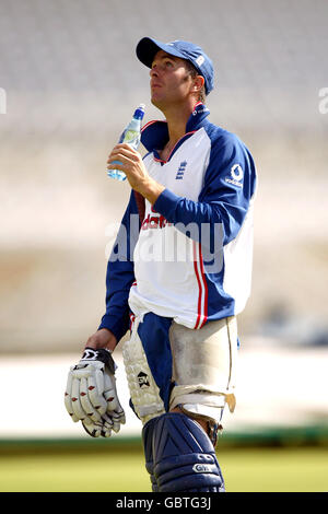 Cricket - NatWest Challenge - England V Indien - England-Netze Stockfoto