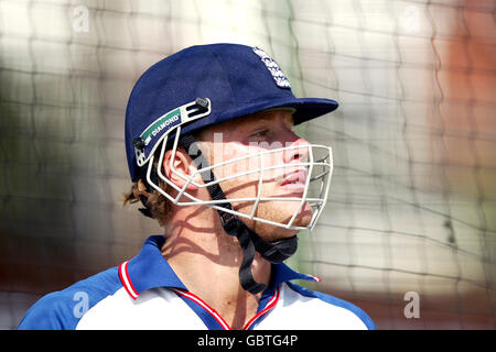 Cricket - NatWest Challenge - England V Indien - England-Netze Stockfoto