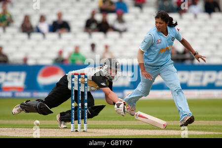 Trent Bridge Cricket - ICC Frauen World Twenty20 Cup 2009 - Semi Final - Indien Frauen V New Zealand Women- Stockfoto