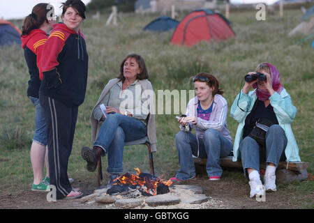 Shell Gas-Raffinerie Stockfoto