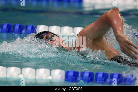 Robbie Renwick in Aktion während der Scottish Gas National Open Swimming Championships 2009 im Tollcross Park Leisure Centre, Glasgow, Schottland. Stockfoto