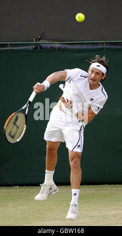 Tennis - Wimbledon Championships 2009 - Tag 7 - der All England Lawn-Tennis and Croquet Club Stockfoto