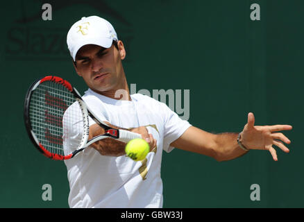 Tennis - Wimbledon Championships 2009 - Tag 12 - der All England Lawn-Tennis and Croquet Club Stockfoto