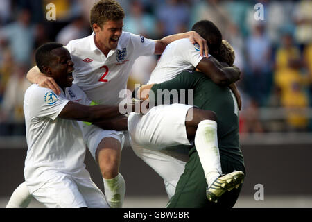 Fußball - UEFA unter 21 EM - Halbfinale - England V Schweden - Gamla Ullevi Stockfoto