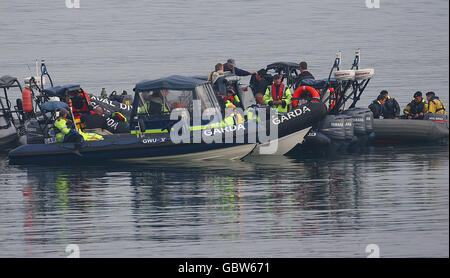 Shell Gas-Raffinerie Stockfoto