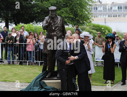 Dickie-Vogel-statue Stockfoto