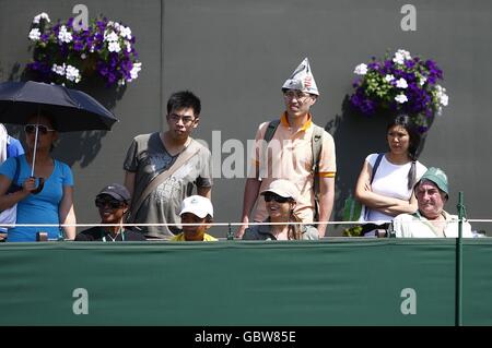Tennis - Wimbledon Championships 2009 - Tag acht - der All England Lawn-Tennis and Croquet Club Stockfoto