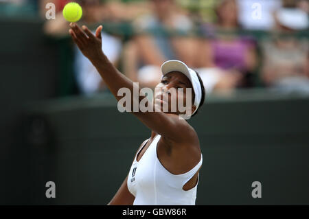 Tennis - Wimbledon Championships 2009 - Tag 7 - der All England Lawn-Tennis and Croquet Club Stockfoto