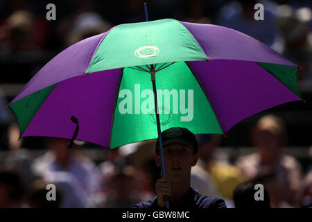 Tennis - Wimbledon Championships 2009 - Tag 9 - der All England Lawn-Tennis and Croquet Club Stockfoto