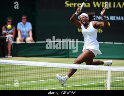 Tennis - Wimbledon Championships 2009 - Tag 10 - der All England Lawn-Tennis and Croquet Club Stockfoto