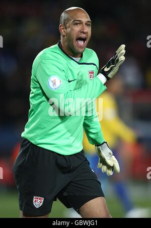 Fußball – FIFA-Konföderationen-Pokal 2009 – Finale – USA – Brasilien – Ellis Park. Tim Howard, US-Torwart Stockfoto