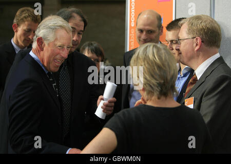 Charles besucht Konferenz der Kommission für nachhaltige Entwicklung Stockfoto