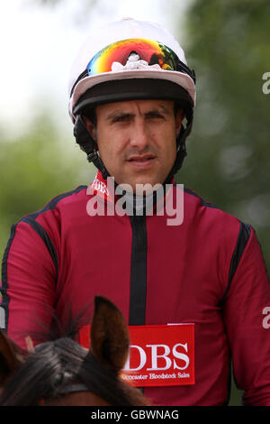 Pferderennen - Tag Des Eigenschaftsrennens - Sandown Park. Darryll Holland, Jockey Stockfoto