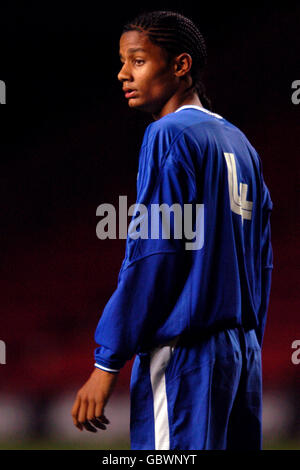 Fußball - Barclaycard Reserve League South - Charlton Athletic gegen Chelsea. Michael Mancienne, Chelsea Stockfoto